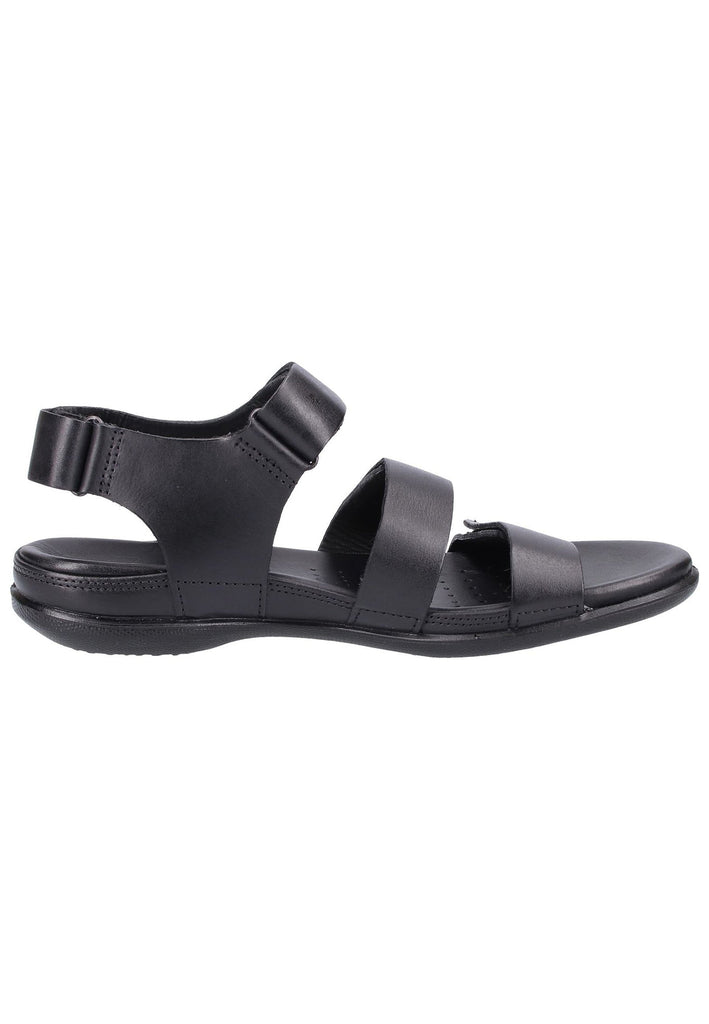 ecco Sandalen Nubukleder Schwarz - surf4shoes