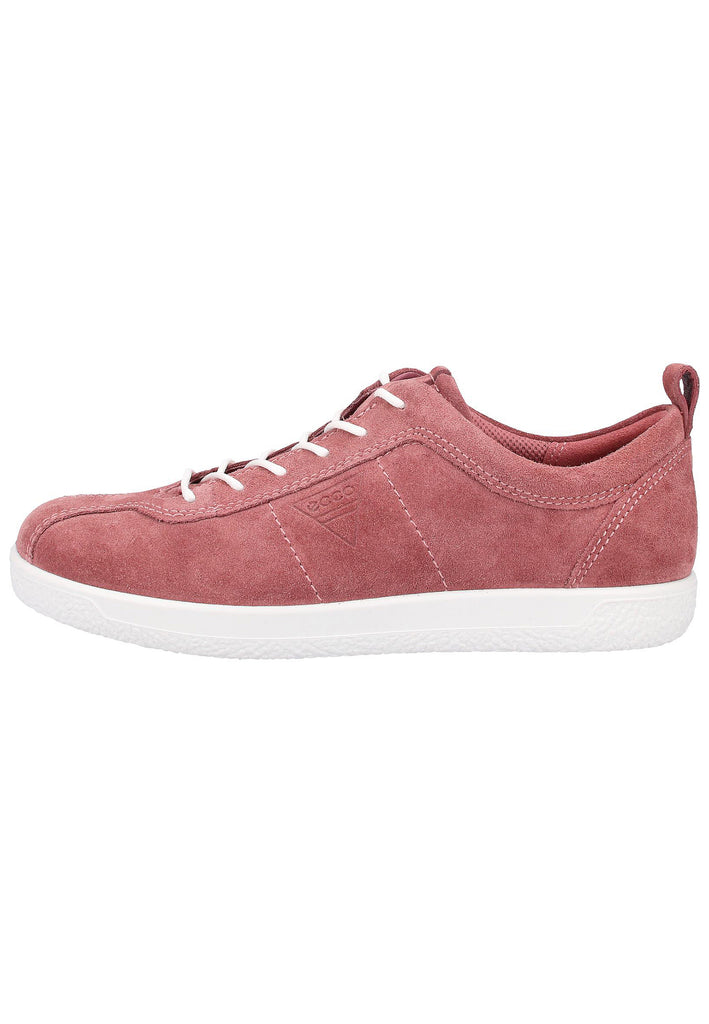 ecco Sneaker Veloursleder Pink - surf4shoes