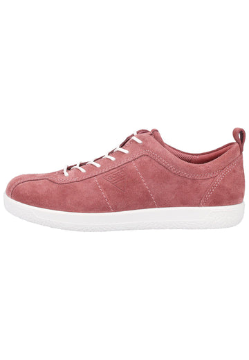 ecco Sneaker Veloursleder Pink - surf4shoes