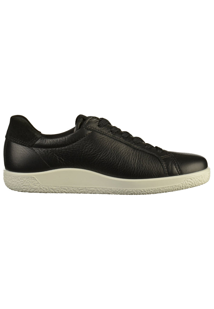ecco Sneaker Leder Schwarz - surf4shoes