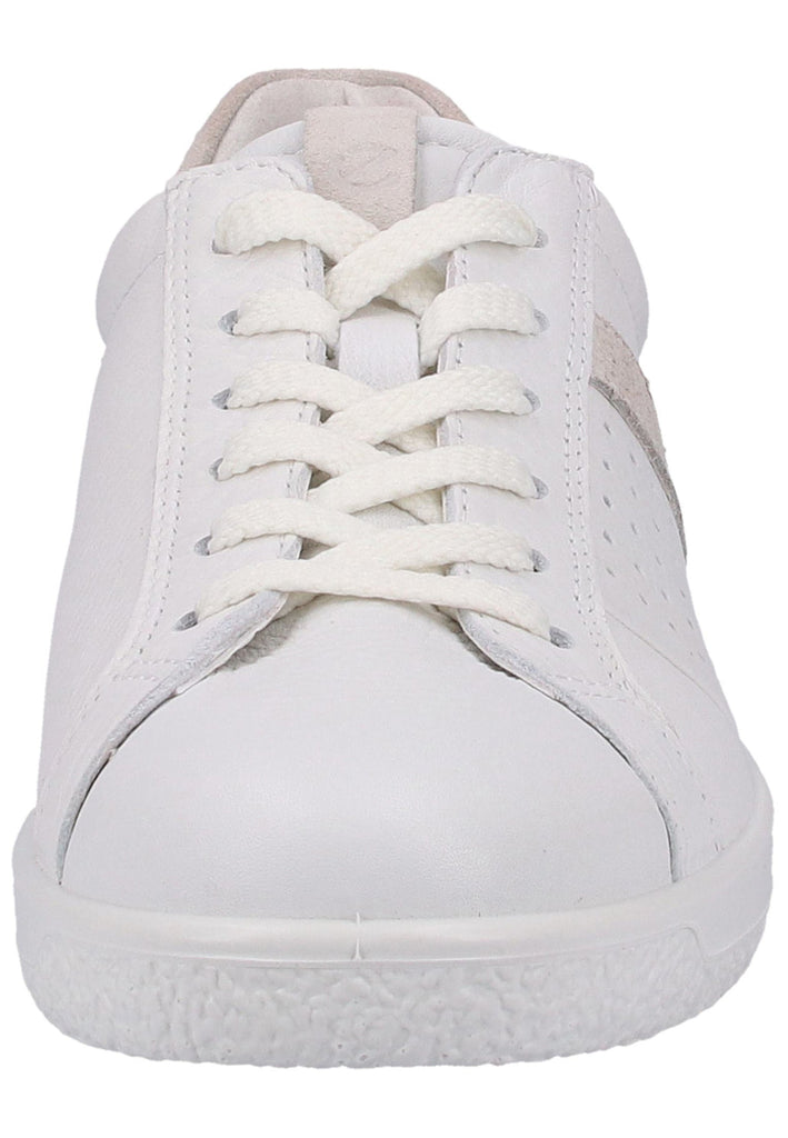 ecco Sneaker Leder Weiß - surf4shoes