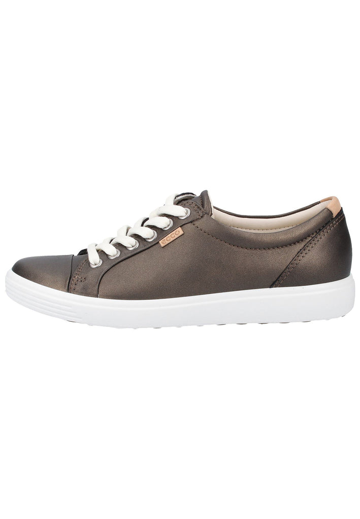 ecco Sneaker Nubukleder Schwarz - surf4shoes