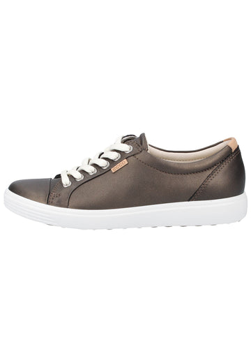 ecco Sneaker Nubukleder Schwarz - surf4shoes