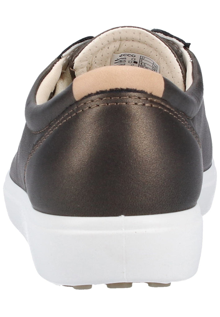 ecco Sneaker Nubukleder Schwarz - surf4shoes
