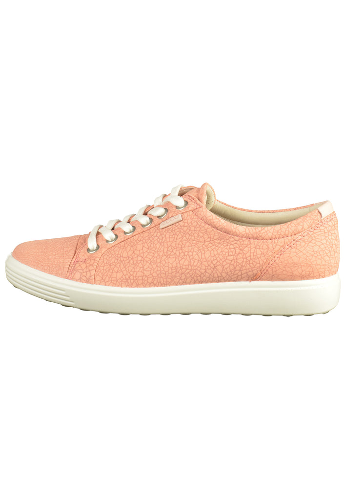 ecco Sneaker Nubukleder Beige - surf4shoes