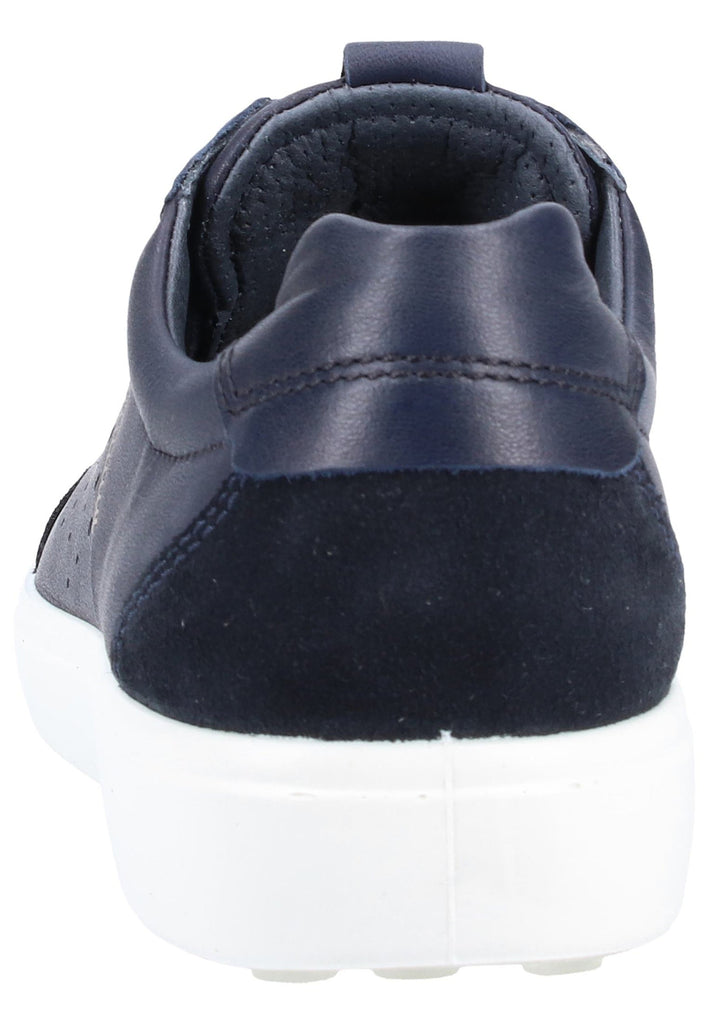 ecco Sneaker Leder Navy - surf4shoes