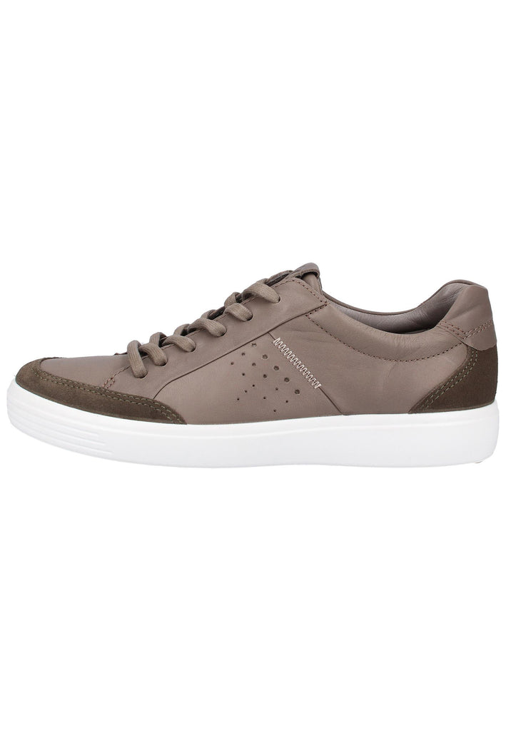 ecco Sneaker Leder Braun - surf4shoes