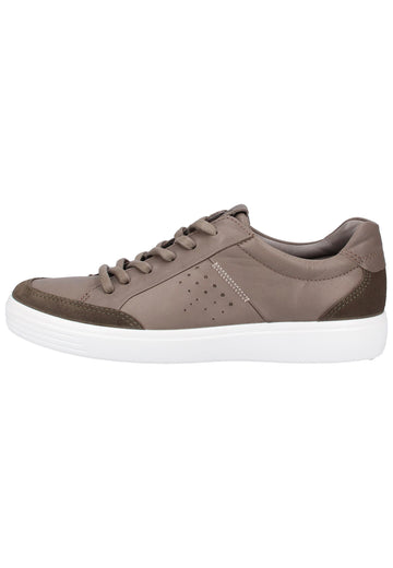 ecco Sneaker Leder Braun - surf4shoes