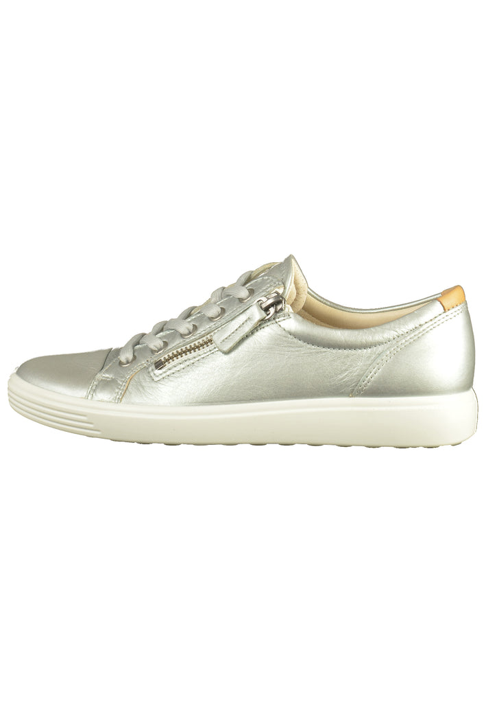 ecco Sneaker Leder Grau - surf4shoes