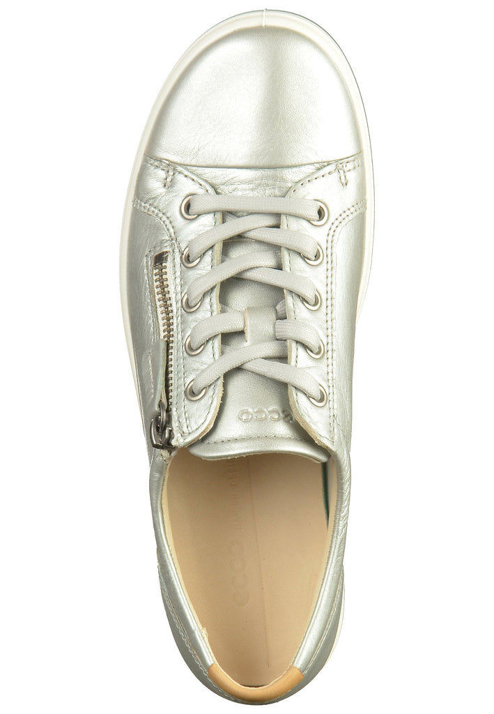 ecco Sneaker Leder Grau - surf4shoes