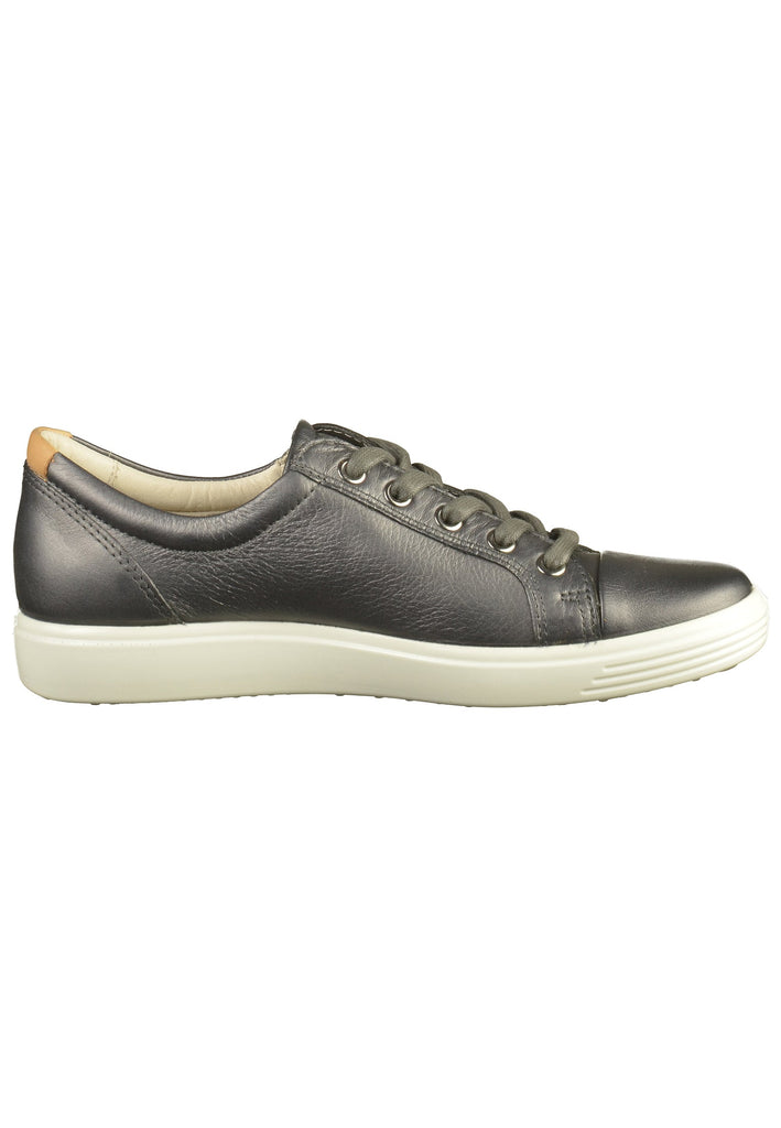 ecco Sneaker Leder Schwarz - surf4shoes