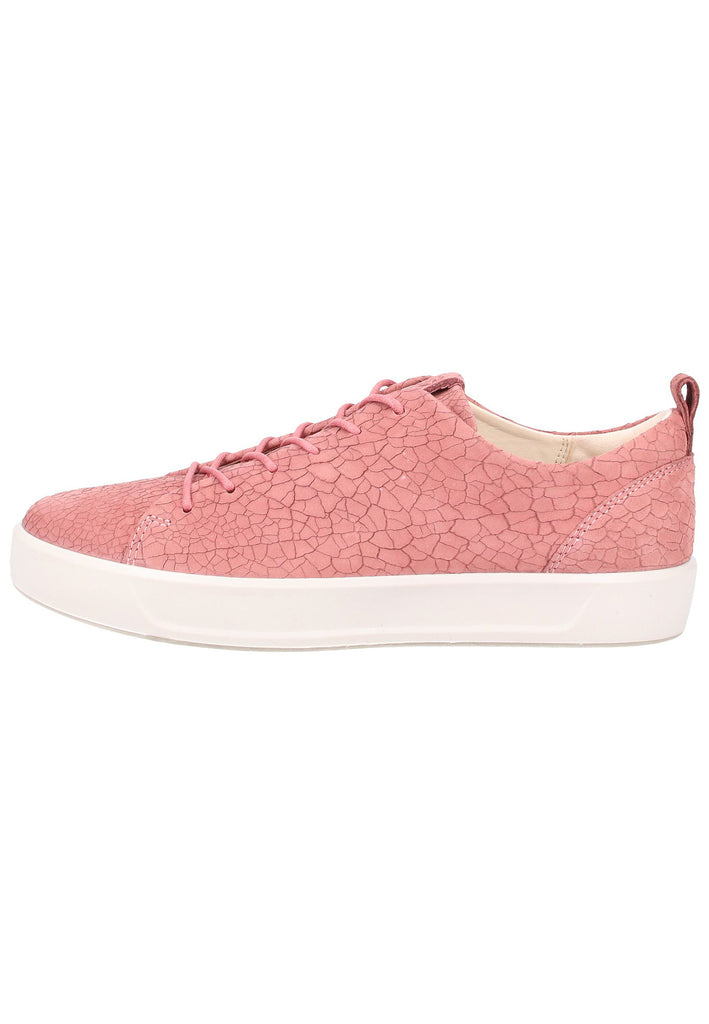 ecco Sneaker Nubukleder Pink - surf4shoes