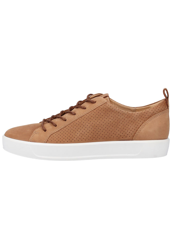 ecco Sneaker Nubukleder Braun - surf4shoes