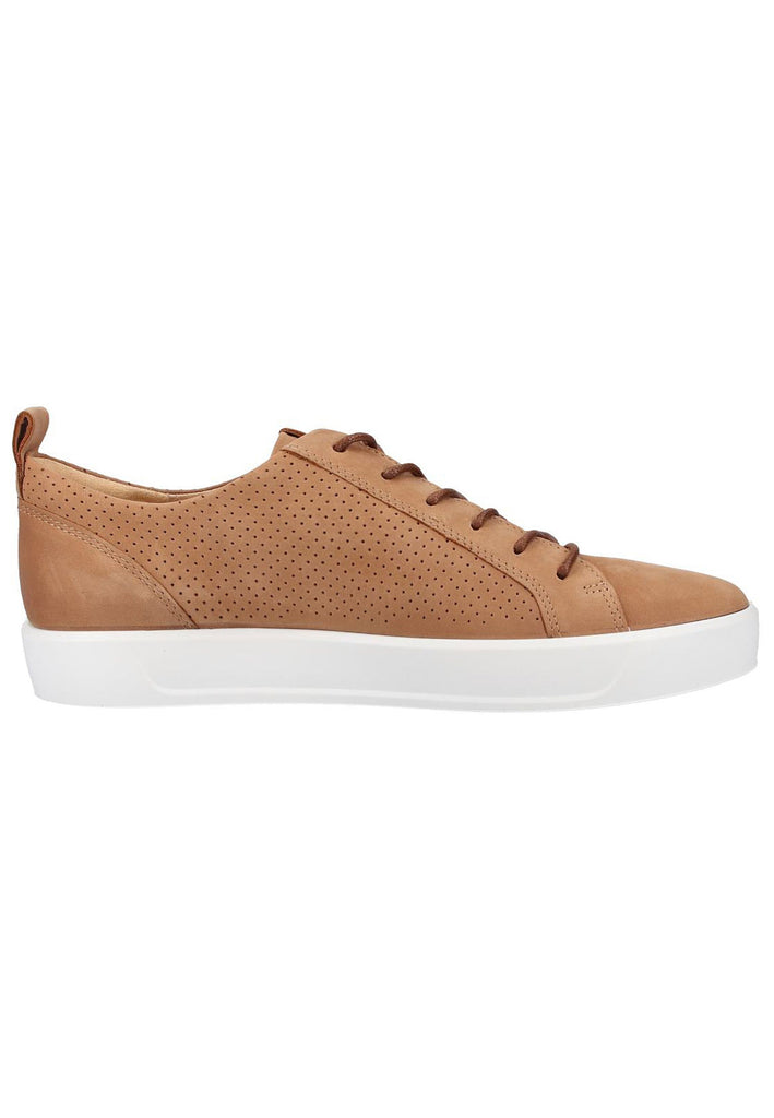 ecco Sneaker Nubukleder Braun - surf4shoes