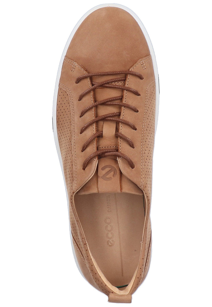 ecco Sneaker Nubukleder Braun - surf4shoes
