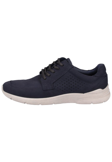 ecco Sneaker Nubukleder Navy - surf4shoes