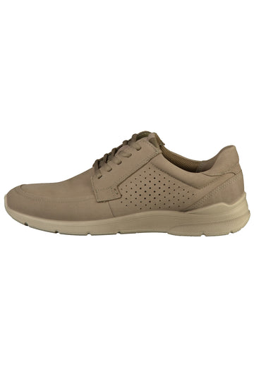 ecco Sneaker Nubukleder Hellgrau - surf4shoes