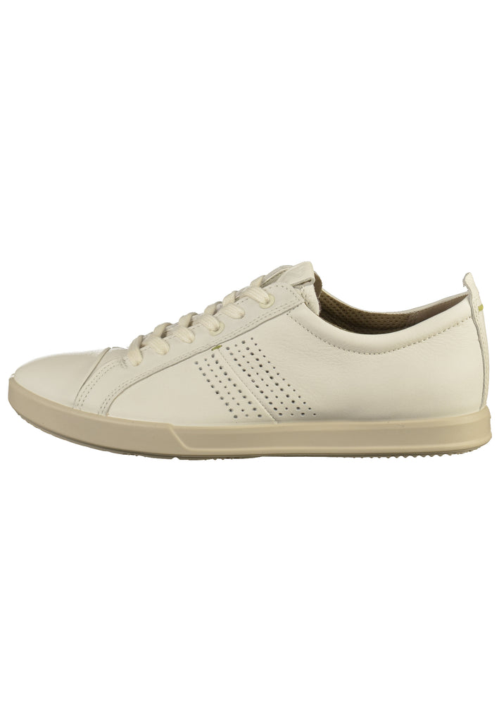 ecco Sneaker Leder Weiß - surf4shoes