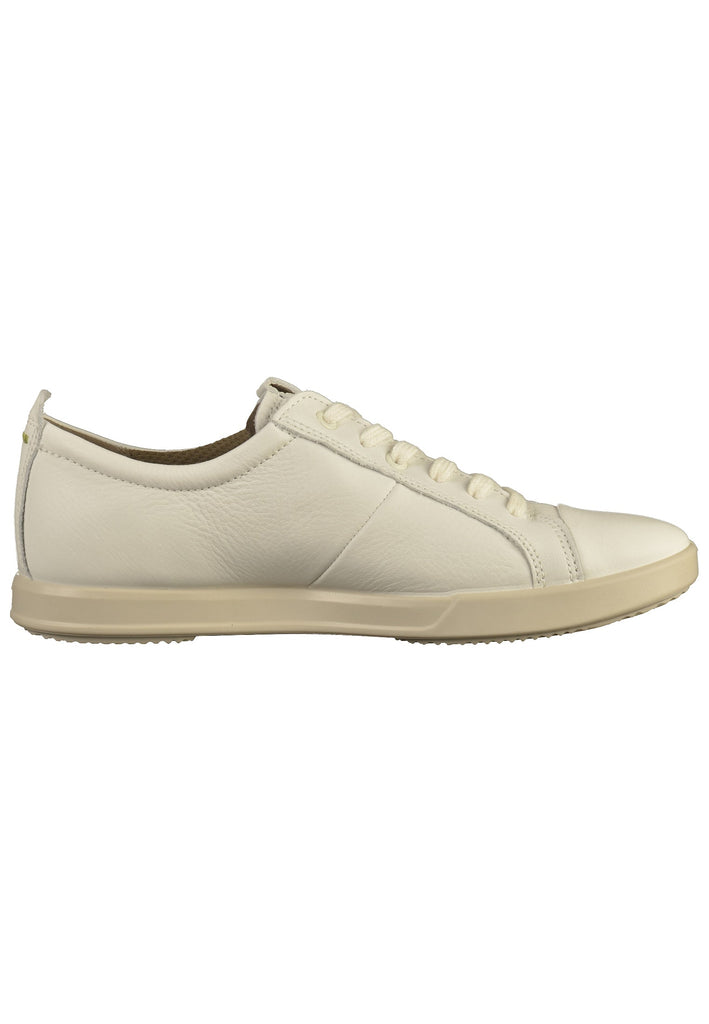 ecco Sneaker Leder Weiß - surf4shoes
