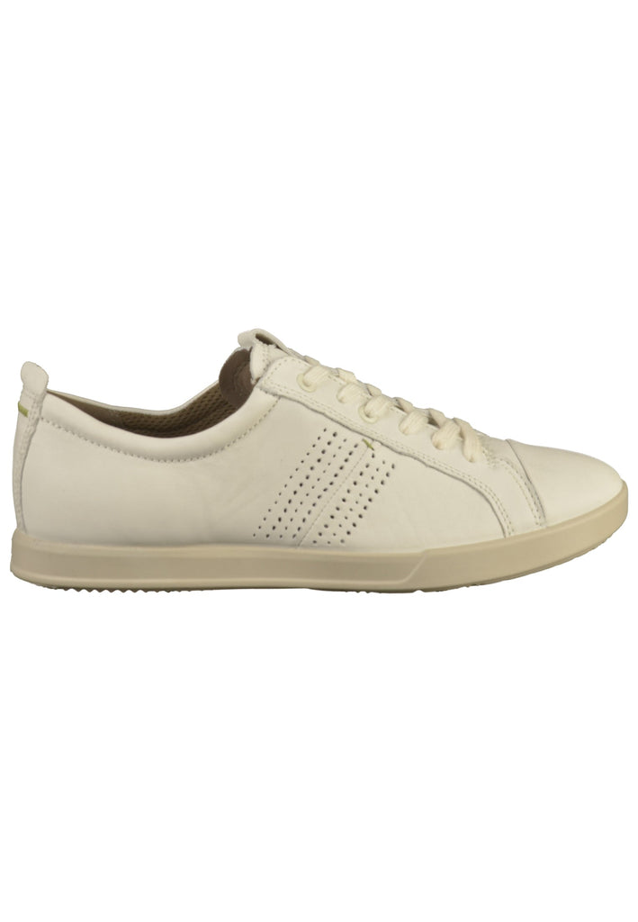 ecco Sneaker Leder Weiß - surf4shoes