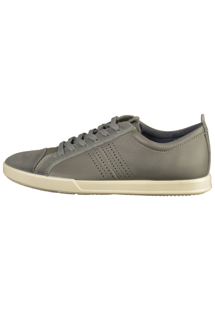 ecco Sneaker Leder Grau - surf4shoes