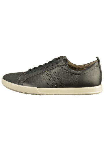 ecco Sneaker Leder Schwarz - surf4shoes