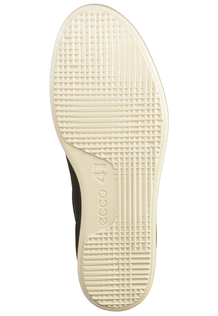 ecco Sneaker Leder Schwarz - surf4shoes