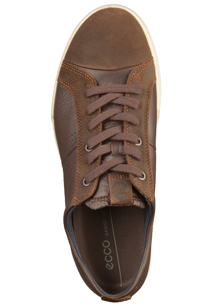 ecco Sneaker Leder Coffee - surf4shoes