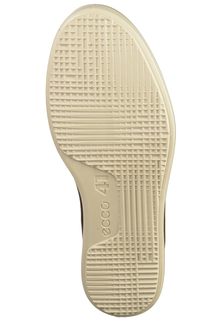 ecco Slipper Leder Coffee - surf4shoes