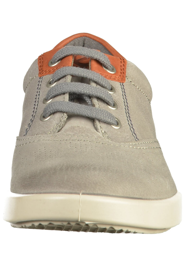 ecco Sneaker Nubukleder Grau/Braun - surf4shoes