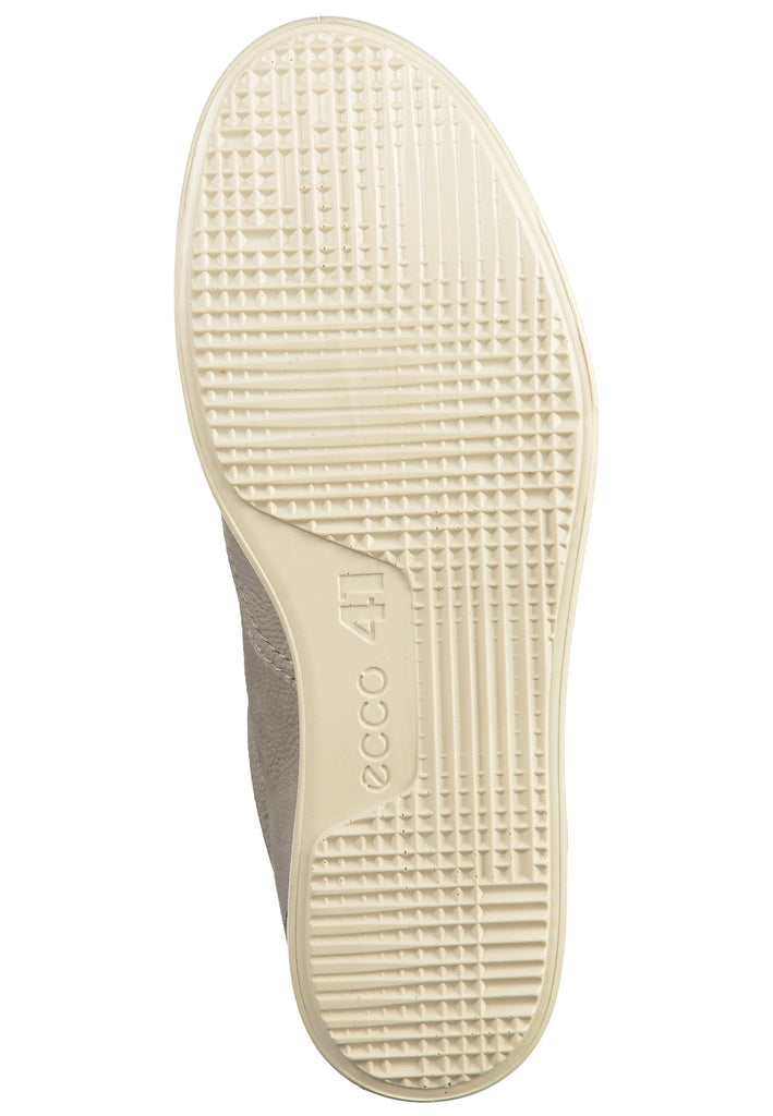 ecco Sneaker Nubukleder Grau/Braun - surf4shoes