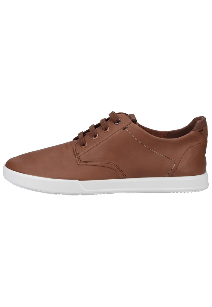 ecco Sneaker Leder Braun - surf4shoes