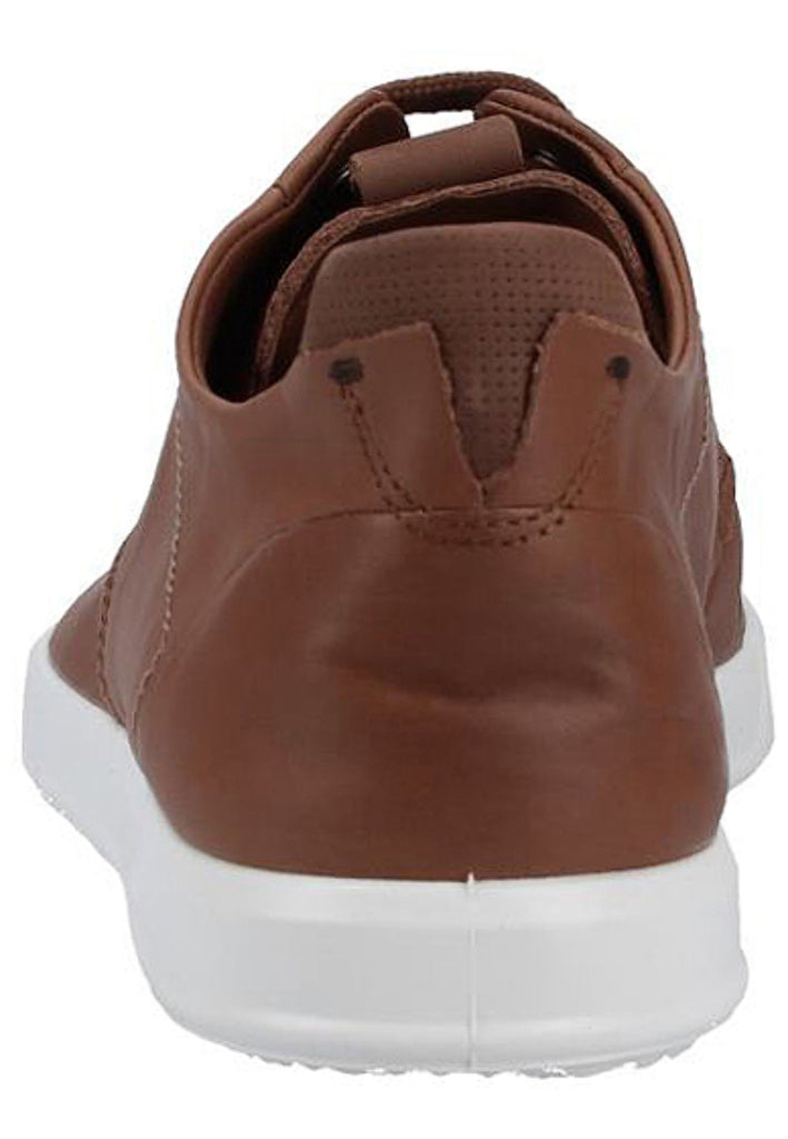 ecco Sneaker Leder Braun - surf4shoes