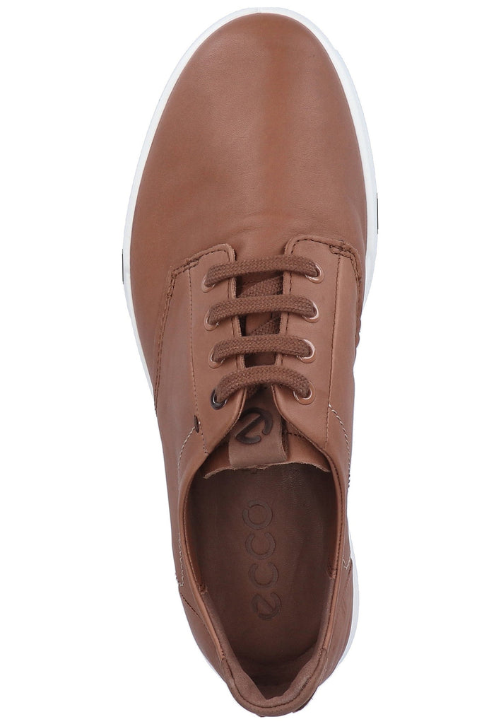 ecco Sneaker Leder Braun - surf4shoes