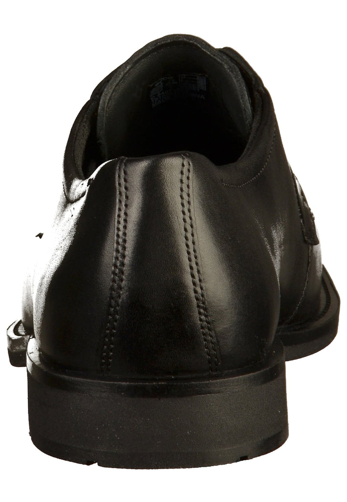 ecco Businessschuhe Leder Schwarz - surf4shoes