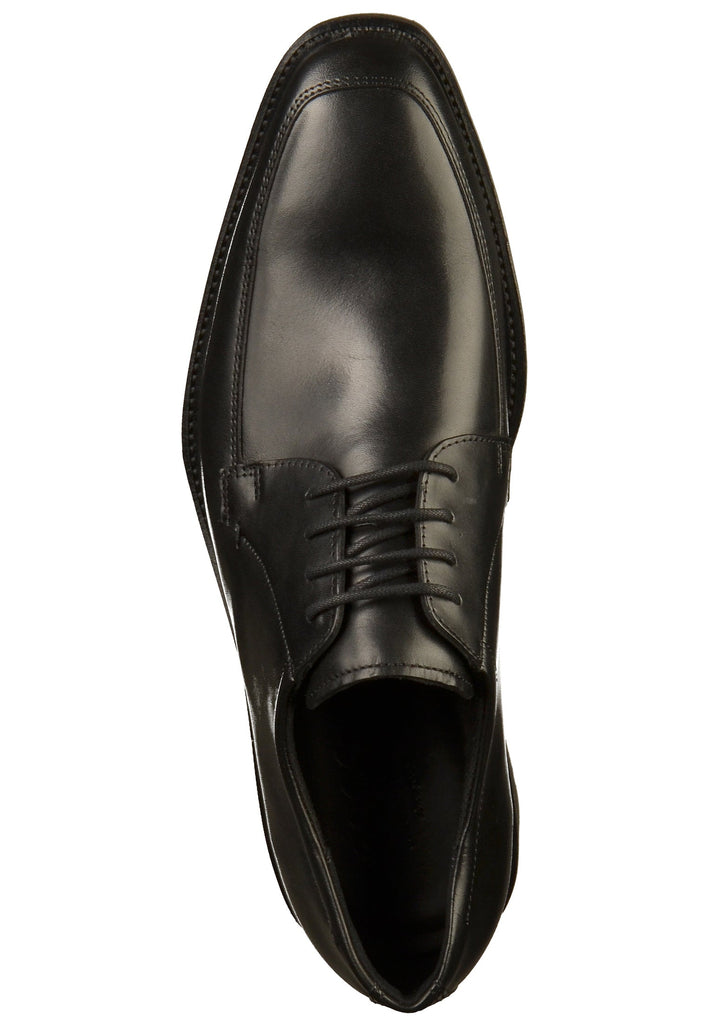 ecco Businessschuhe Leder Schwarz - surf4shoes
