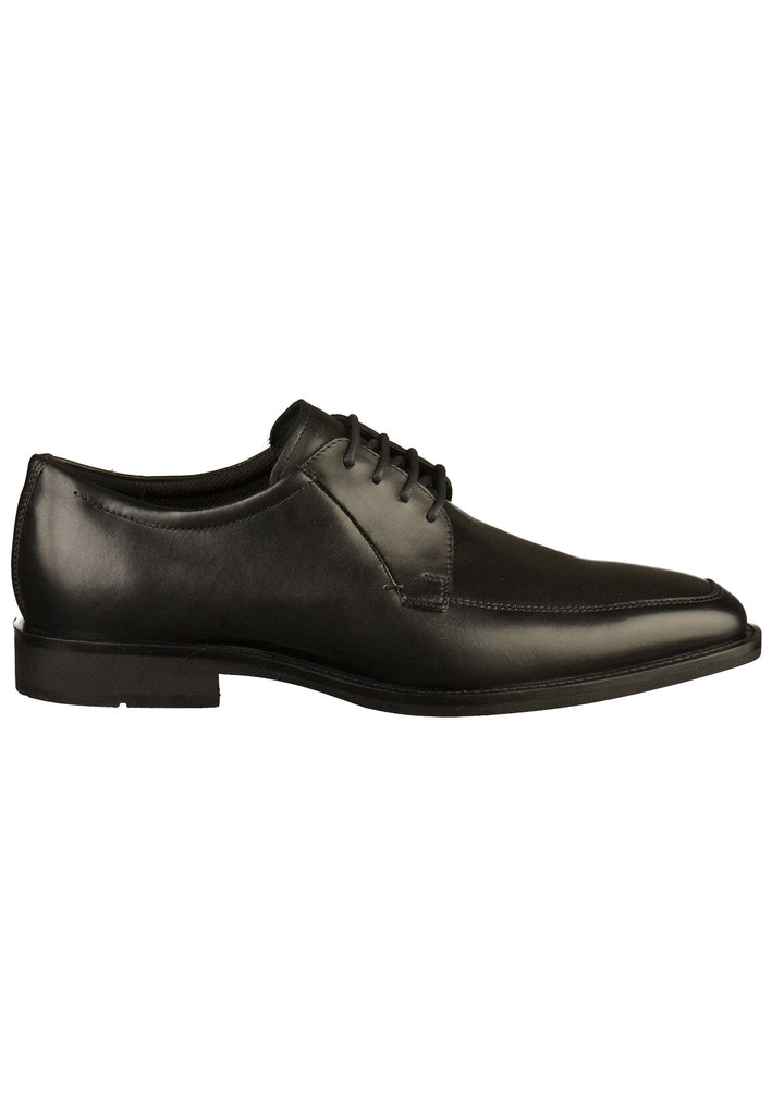 ecco Businessschuhe Leder Schwarz - surf4shoes