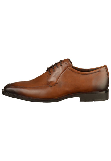 ecco Businessschuhe Leder Dunkelbraun - surf4shoes