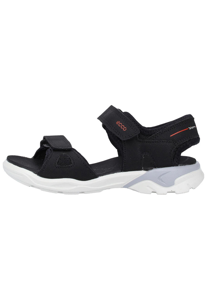 ecco Sandalen Lederimitat Schwarz - surf4shoes