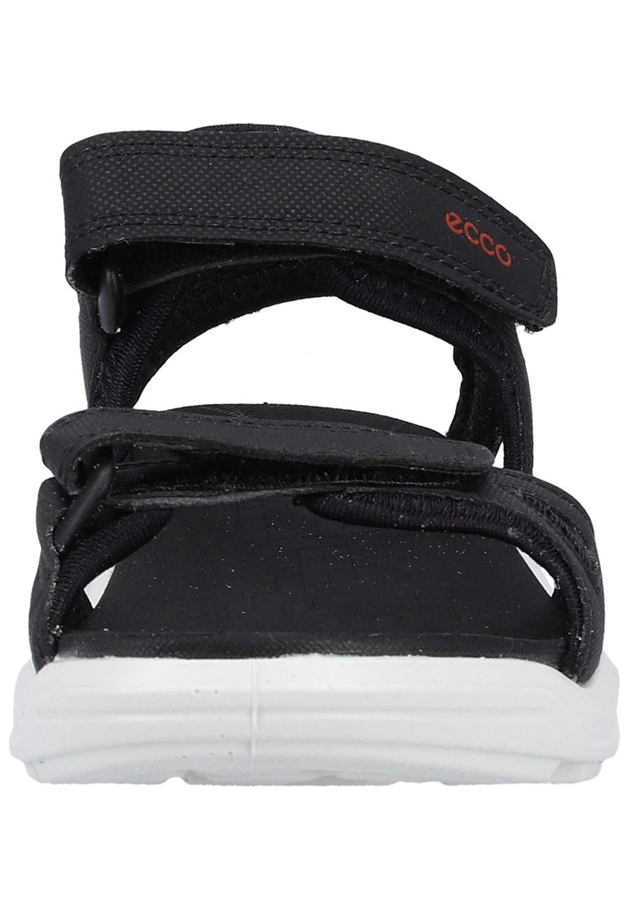 ecco Sandalen Lederimitat Schwarz - surf4shoes
