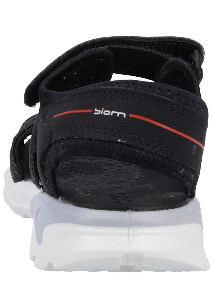 ecco Sandalen Lederimitat Schwarz - surf4shoes