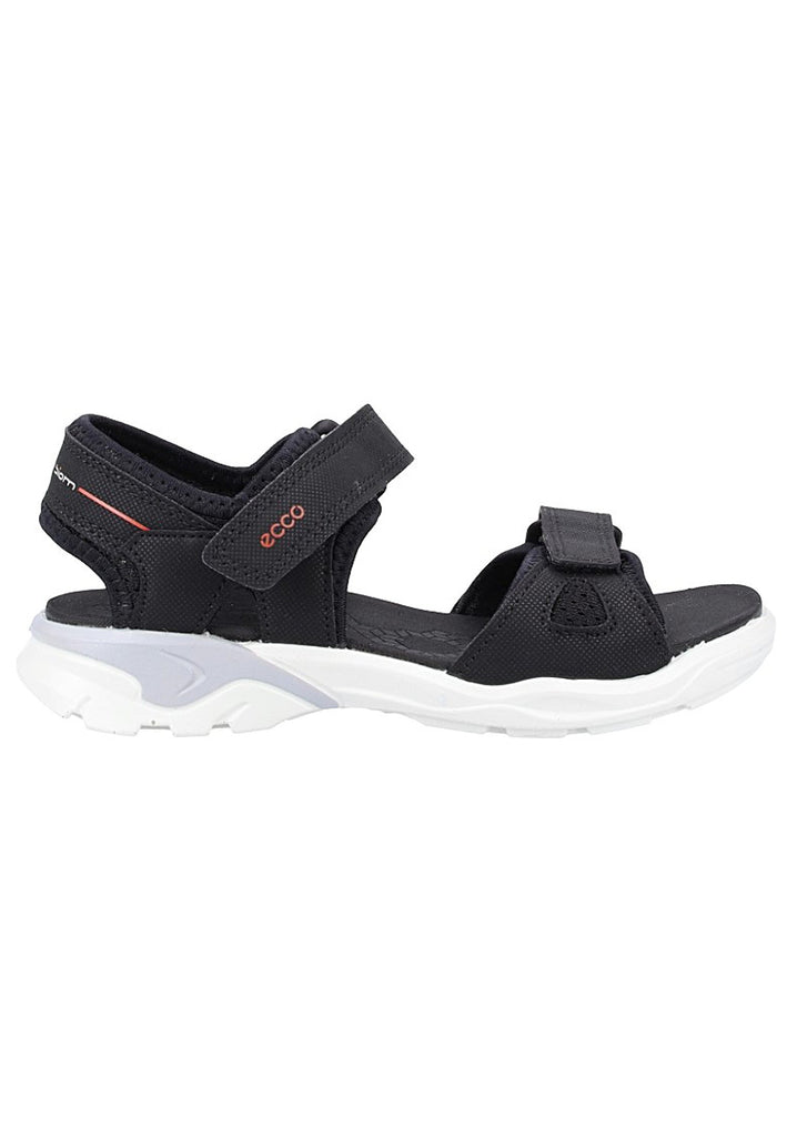 ecco Sandalen Lederimitat Schwarz - surf4shoes