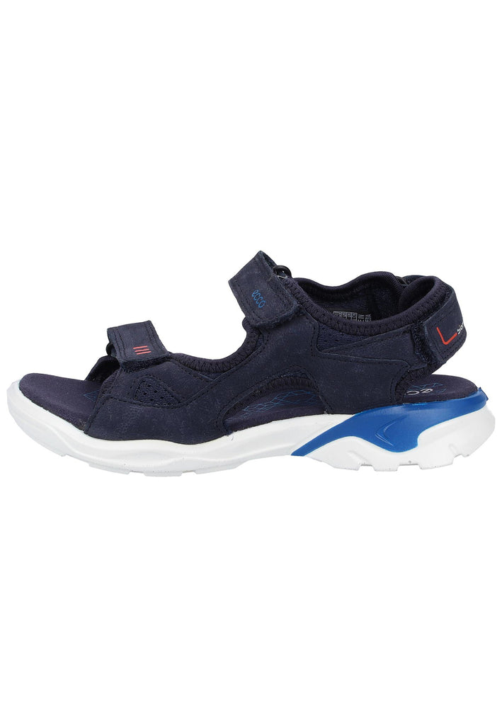 ecco Wanderschuhe Leder Dunkelblau - surf4shoes