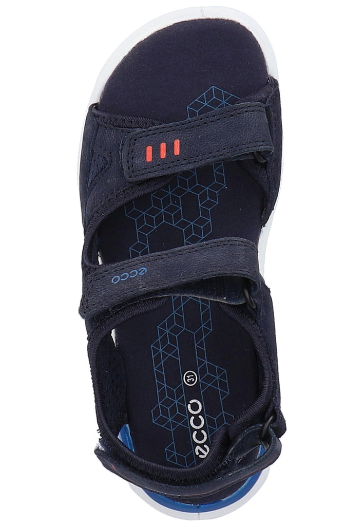 ecco Wanderschuhe Leder Dunkelblau - surf4shoes