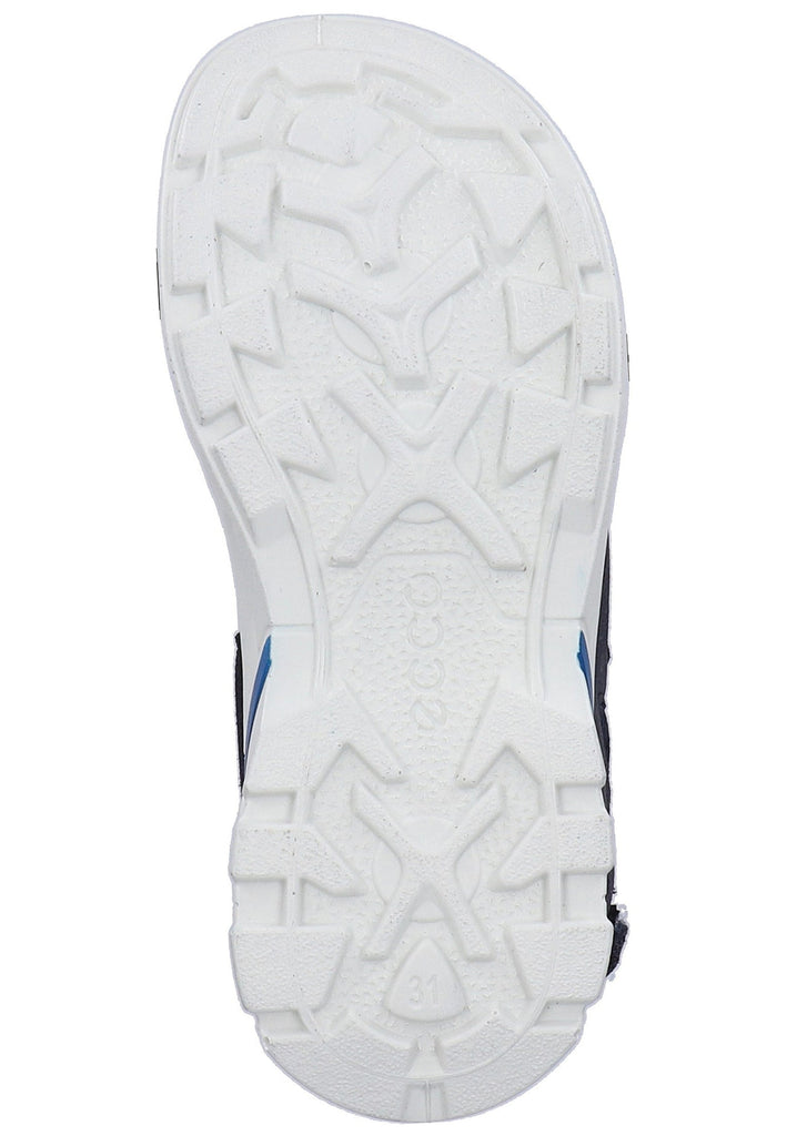 ecco Wanderschuhe Leder Dunkelblau - surf4shoes