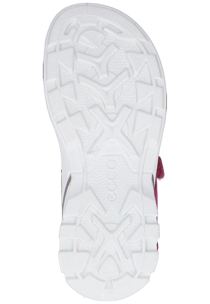 ecco Wanderschuhe Leder Rot - surf4shoes