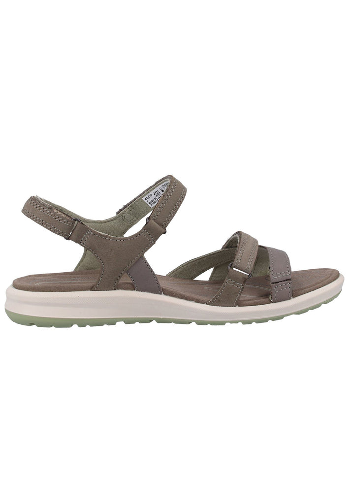 ecco Sandalen Leder Hellgrau - surf4shoes