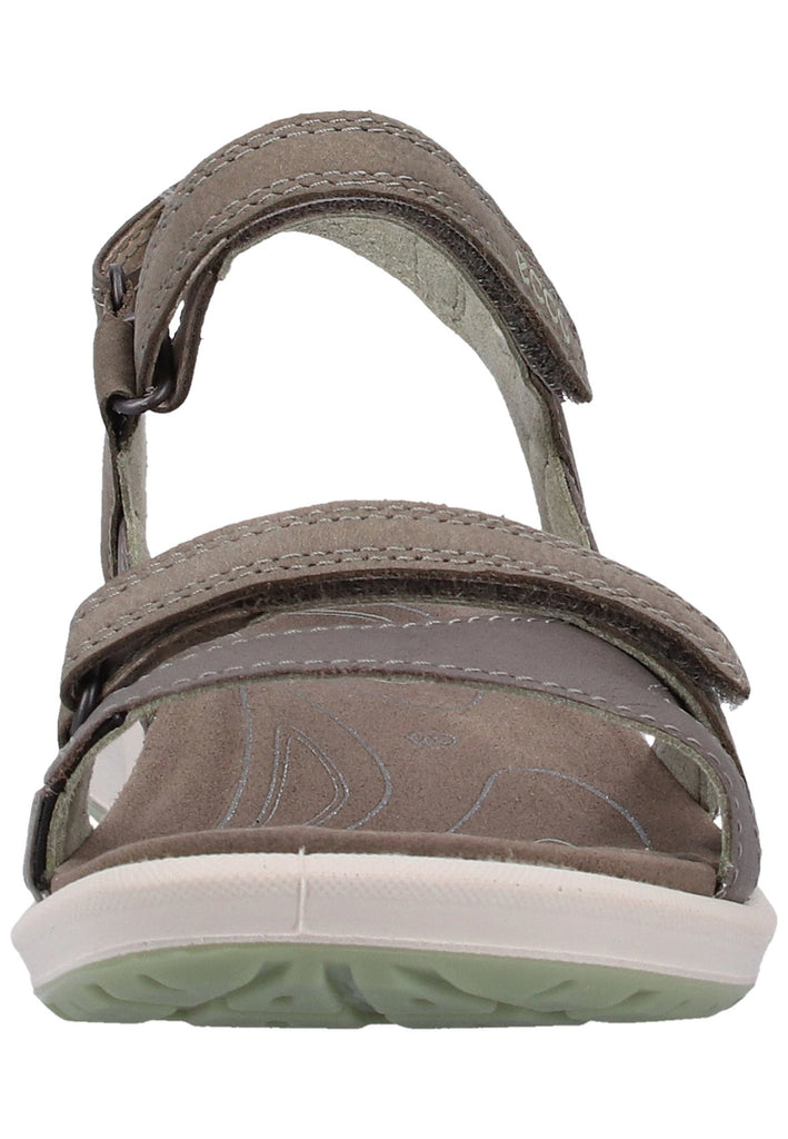 ecco Sandalen Leder Hellgrau - surf4shoes