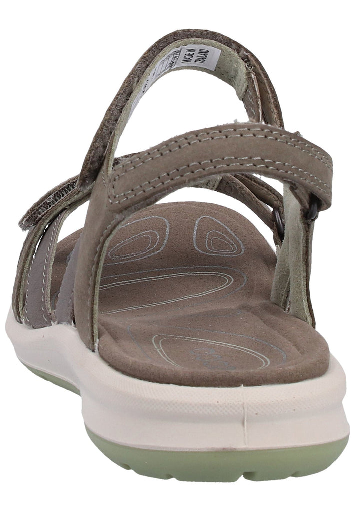 ecco Sandalen Leder Hellgrau - surf4shoes