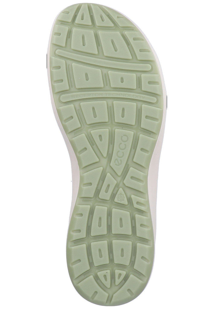 ecco Sandalen Leder Hellgrau - surf4shoes